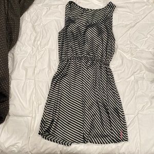 O’Neill soft cute gray skater mini dress with cutout